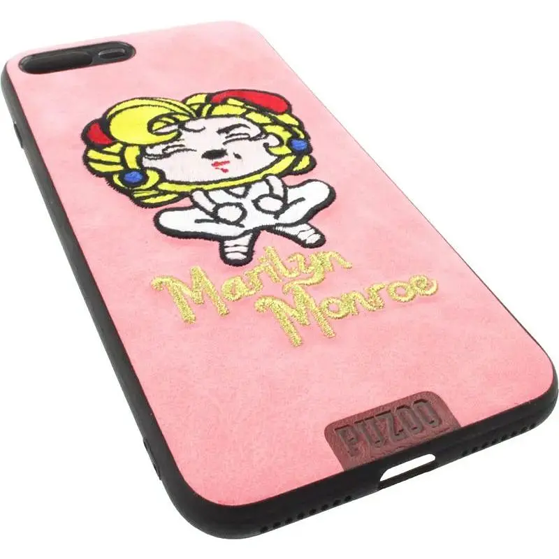 Чохол-накладка PUZOO TPU+TPU with stitchwork craft Star show iPhone 7/8 Plus Pink Monroo - фото 3
