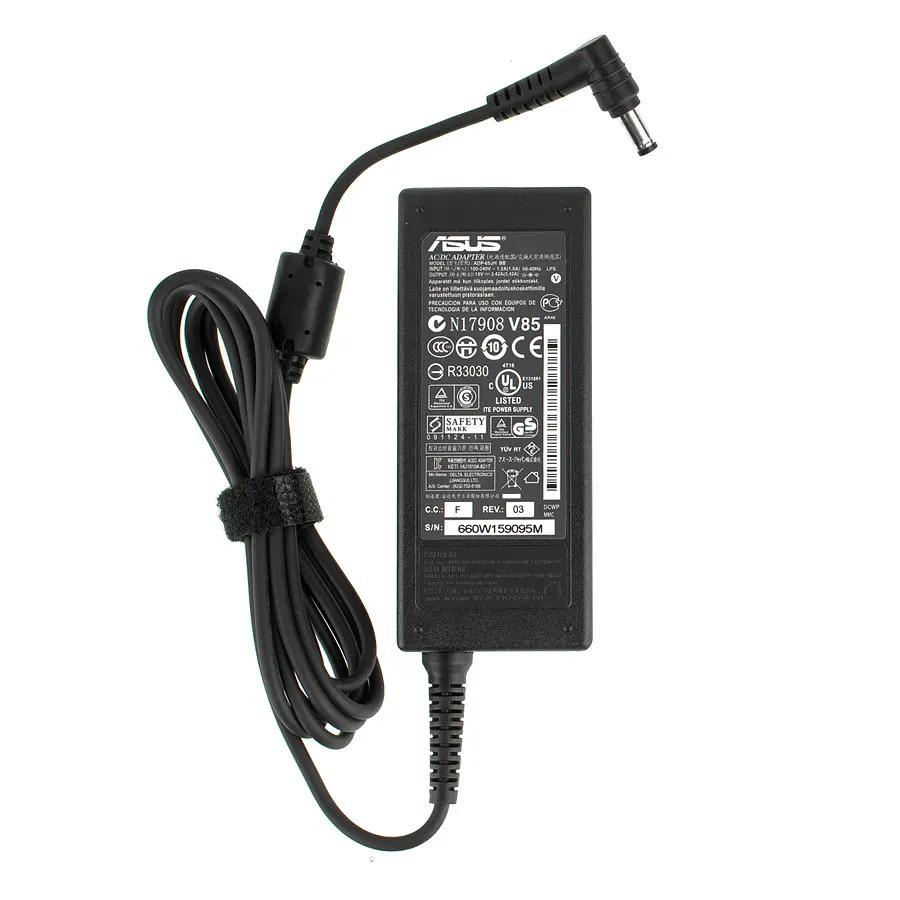 Блок живлення для ноутбука Asus 19V 3.42A 65W 5.5*2.5mm чорний (без кабеля) - фото 2