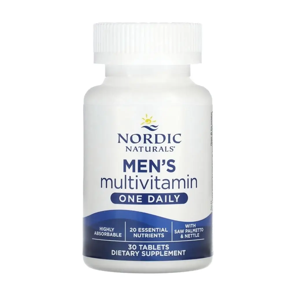 Витаминно-минеральный комплекс Nordic Naturals Мультивитамины для мужчин, Men''s Multivitamin, One Daily, 30 таблето (NOR-01554) - фото 6