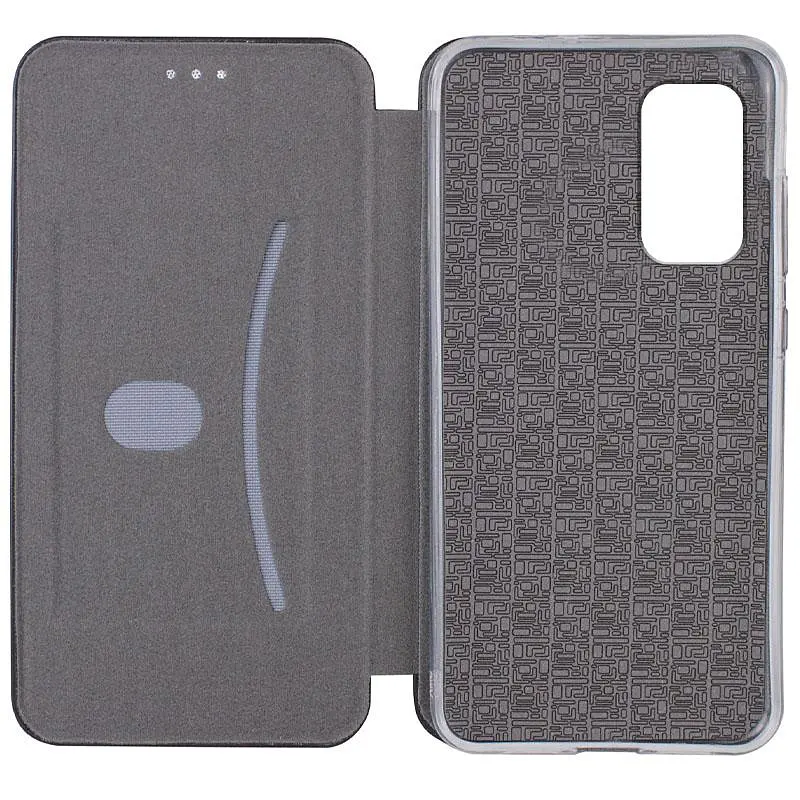 Кожаный чехол-книжка Epik Classy для Xiaomi Redmi Note 10 5G / Poco M3 Pro Черный - фото 4