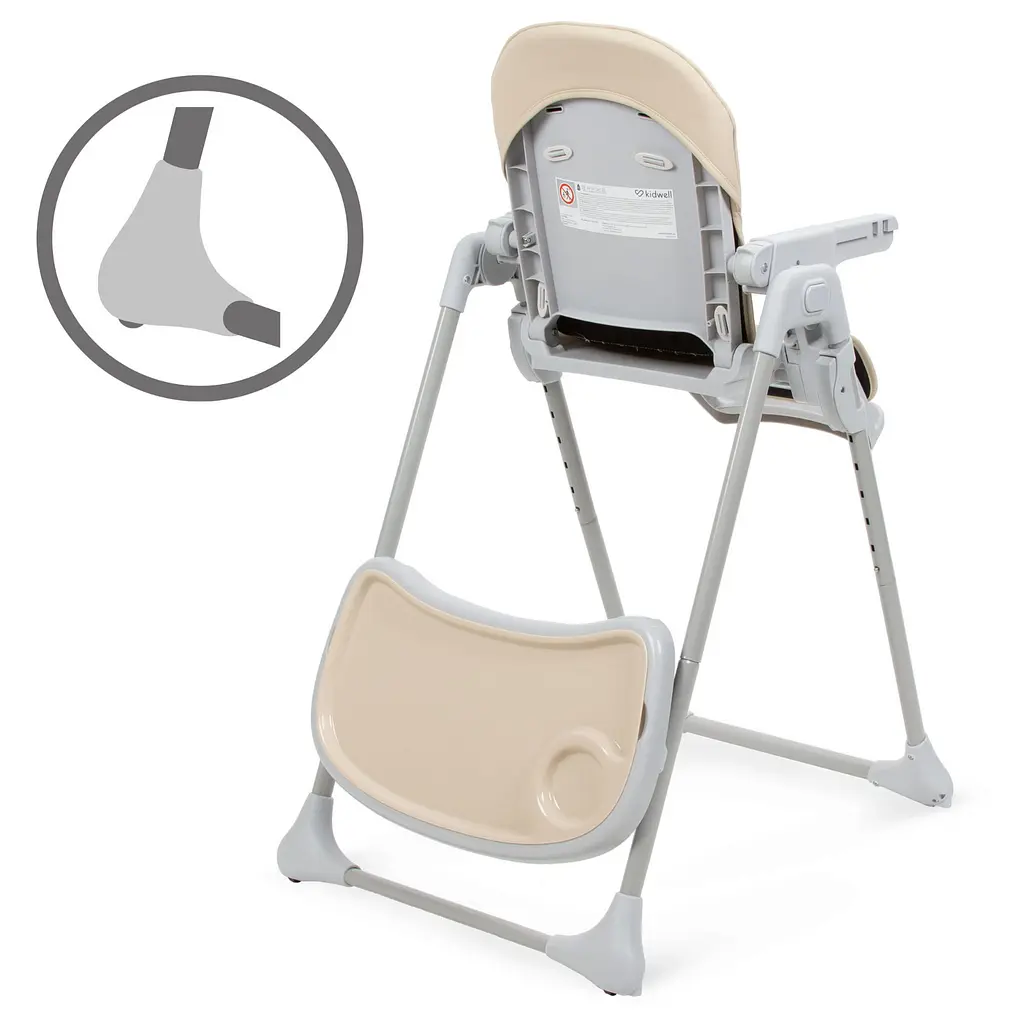 Стульчик для кормления Kidwell Beno Beige (5901130091539) - фото 6