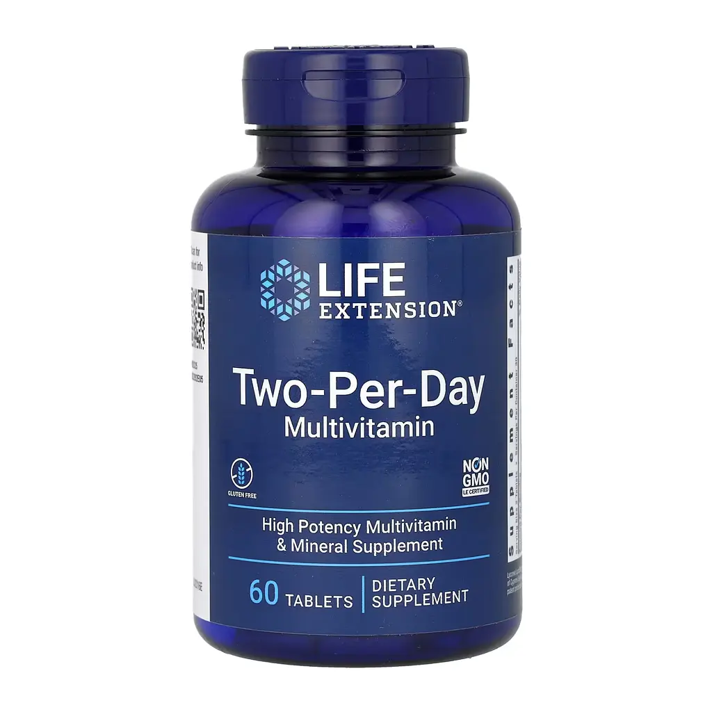 Мультивітаміни Two-Per-Day Multivitamin 60 таблеток