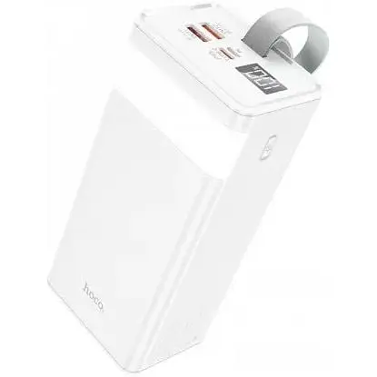 Зовнішній акумулятор Hoco Powermaster fully compatible 40000mAh J86 Білий 6931474759221 - фото 3