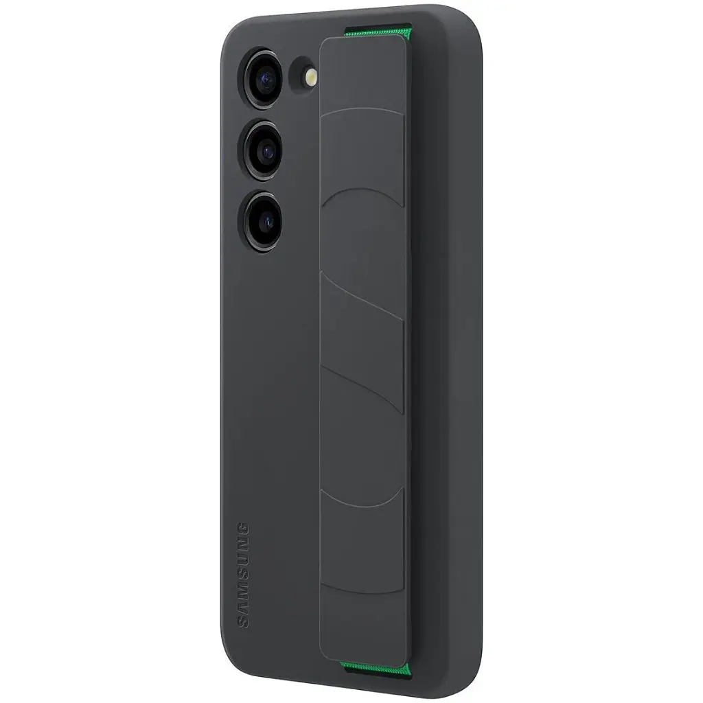 Чохол-накладка Samsung Silicone Grip Case для Samsung Galaxy S23 SM-S911 Black (EF-GS911TBEGRU) - фото 2