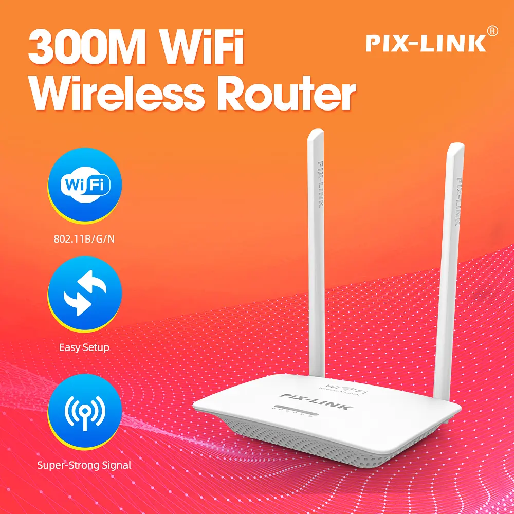 Бездротовий Wi-Fi роутер PIX-LINK LV-WR07M стаціонарний мережевий маршрутизатор White (19183) - фото 6
