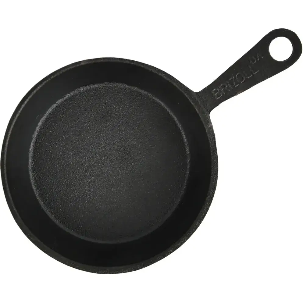 Сковорода Brizoll Horeca порційна з ручкою та з круглою підставкою 14 см (H1430R-DK) - фото 7