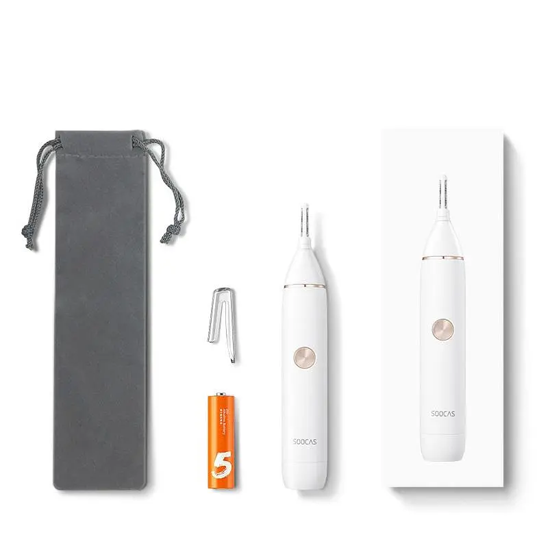 Триммер для носа Xiaomi SOOCAS N1 Nose Hair Trimmer White - фото 3
