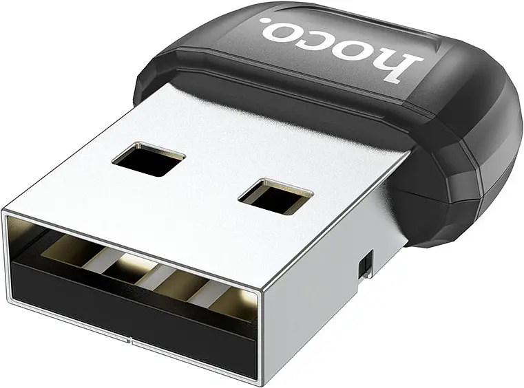 Bluetooth адаптер Hoco UA18 v5.0 black - фото 2