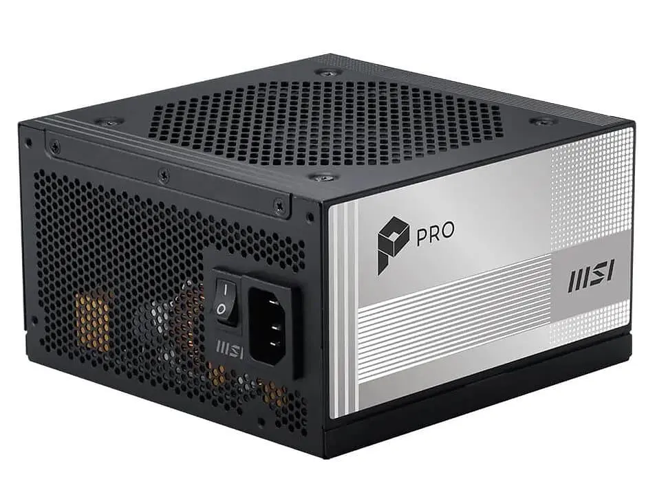 Блок живлення MSI PRO A1000PL PCIE5 80+ Platinum (PRO A1000PL PCIE5) Black