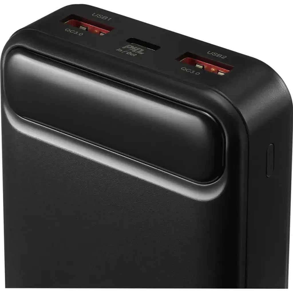 Зовнішній акумулятор Doberman AM02 20000mAh 22.5W Black [110385] - фото 3