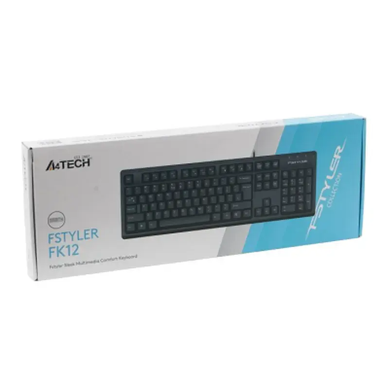 Клавіатура A4Tech FK12 USB UA Black (4711421003148) - фото 7