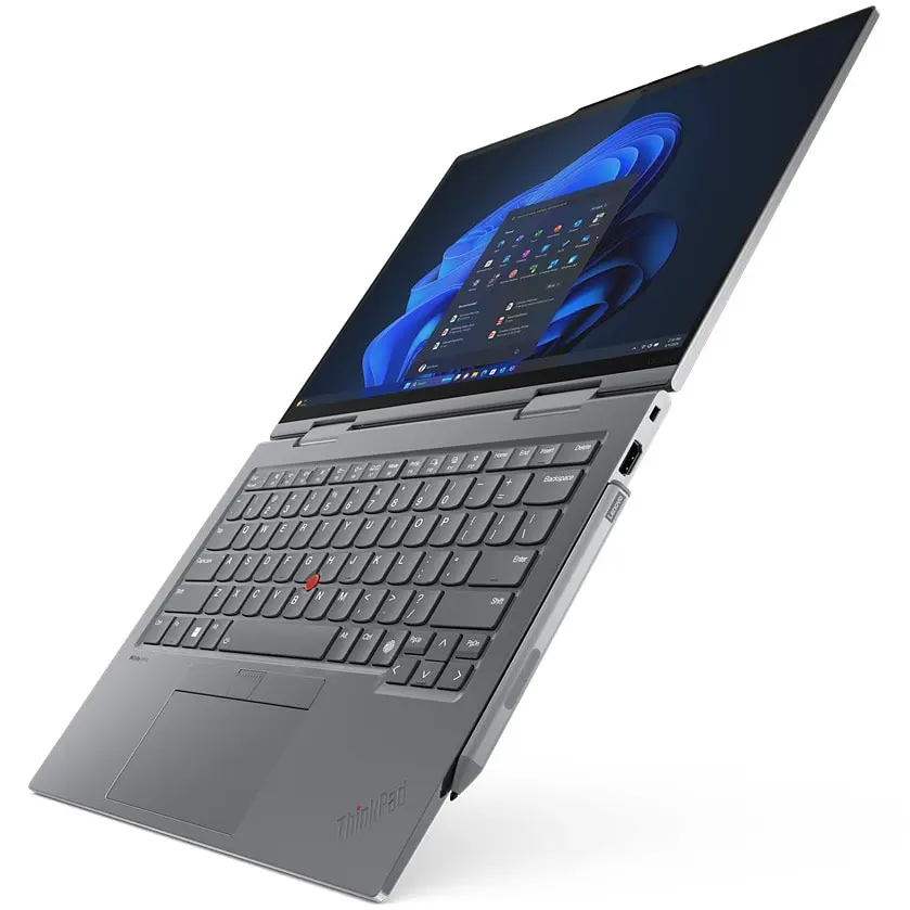 Ноутбук Lenovo ThinkPad X1 2-in-1 Gen 9 з процесором Intel® Core™ Ultra 7 155U pana la 4.8GHz, 14" 2.8K, OLED, 120Hz, сенсорний, 32GB LPDDR5x, 2TB SSD, Intel® графікою, Windows® 11 Pro, Windows® 11 Pro - фото 7