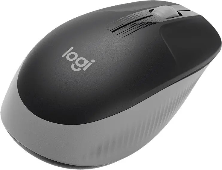 Миша Logitech M190 Full-Size Wireless Mouse mid grey (910-005906) - фото 4