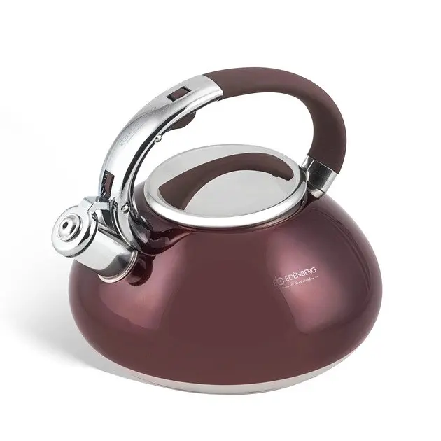 Чайник зі свистком Edenberg EB-2452-Burgundy 3 л бордовий - фото 2