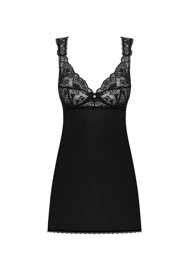 Комплект білизни Obsessive Donna Dream M/L чорний - фото 5
