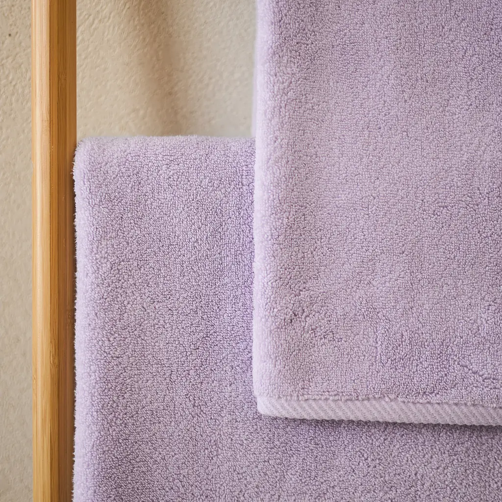Рушник MBM HOME Теплі дюни 30x50 см світло-фіолетовий (BT-19 S LIGHT PURPLE) - фото 12