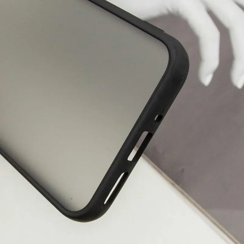Чохол TPU+PC Lyon Frosted для Samsung Galaxy S25 FE Black - фото 6