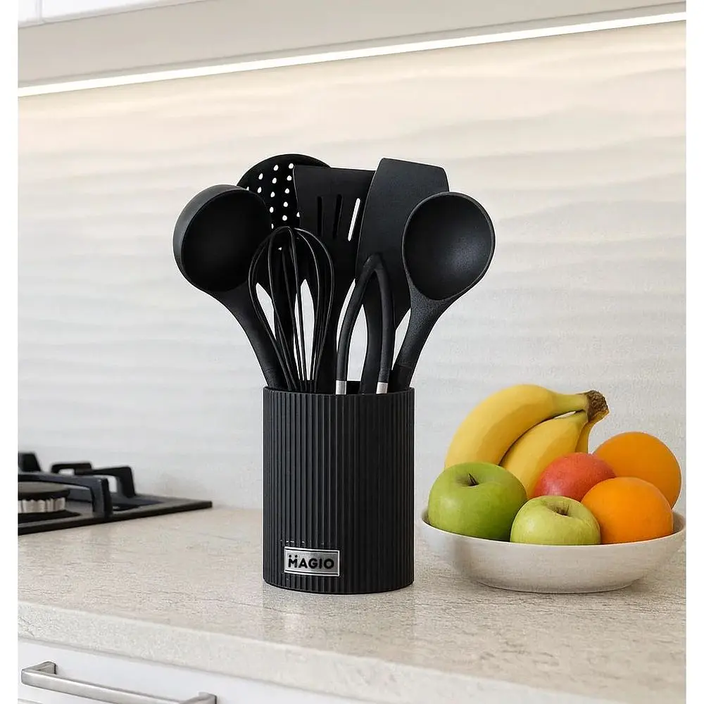 Набір кухонних приладів Magio з підставкою (1128МG) - фото 2