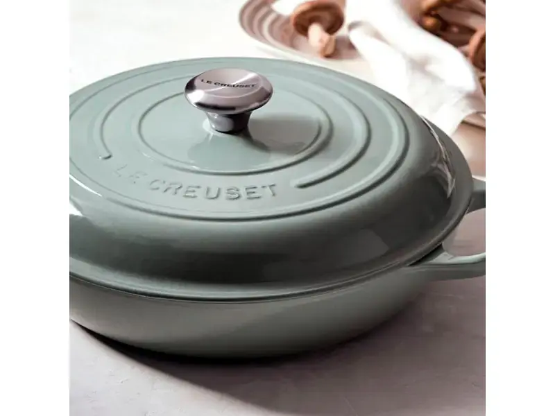 Каструля Le Creuset Signature Cast Iron Sea Salt (21180307174430) - фото 6