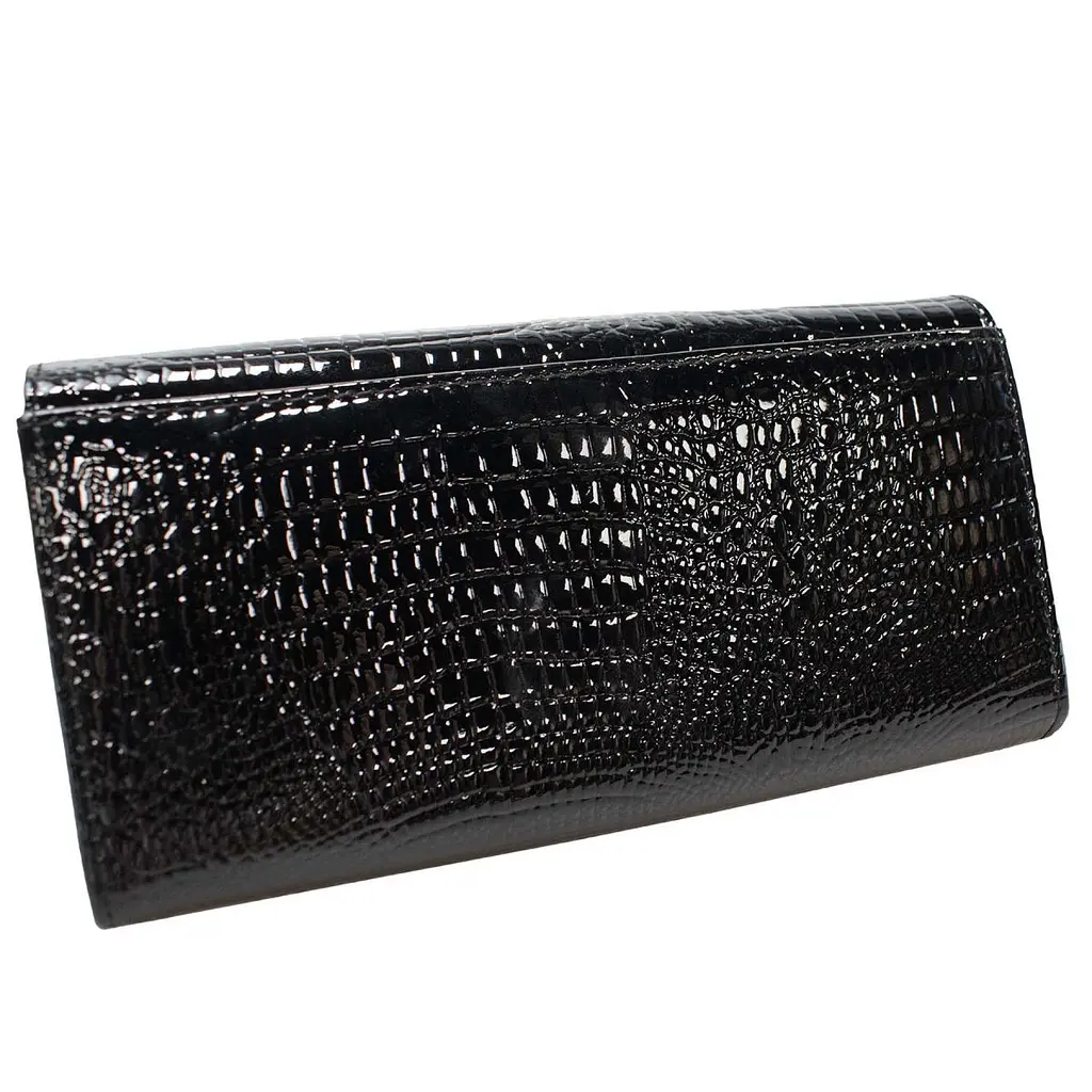 Гаманець жіночий шкіряний Semi Line RFID Black (P8228-0) - фото 3