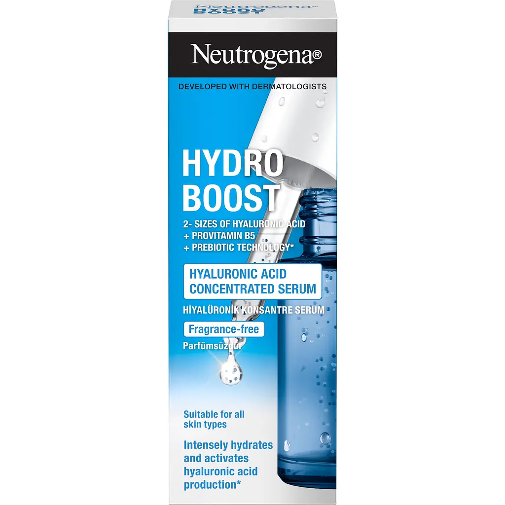 Сироватка для обличчя Neutrogena Hydro Boost концентрована з гіалуроновою кислотою 15 мл - фото 3