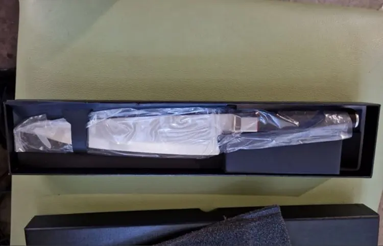 Ніж шеф кухаря Bohmnn BH 5200 damascus AUS-10 steel 67 шарів - фото 7