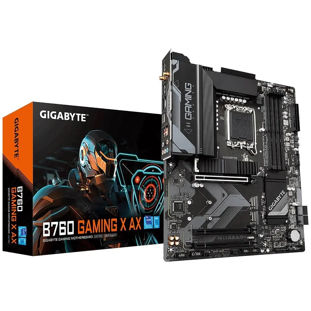 Материнська плата Gigabyte B760 GAMING X AX (B760 GAMING X AX) (Socket 1700, Intel B760, ATX) Б/в - фото 4