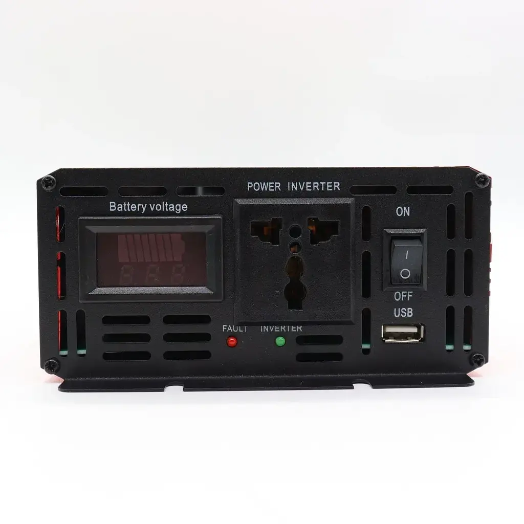 Инвертор преобразователь напряжения UKC AR-5000M BR-5000M AC/DC 12V-220V 5000W - фото 8