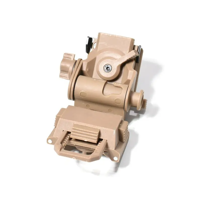 NVG кріплення на шолом з DOVETAIL "ластівчин хвіст" інтерфейсом для NV8000, NV8160, PVS-15/18/21/31, пластик, зелене (100991) - фото 3