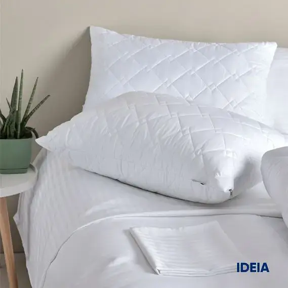 Подушка антиаллергенная Ideia H&S Standart Plus 70х70 см + молния 25 см белая (8000031092) - фото 7