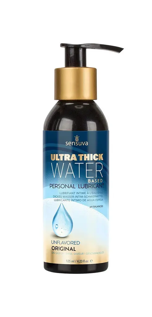 Густа змазка Sensuva Ultra-Thick Water-Based на водній основі, 125 мл