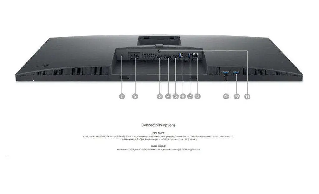 Монітор Dell P3223QE (210-BEQZ) - фото 6