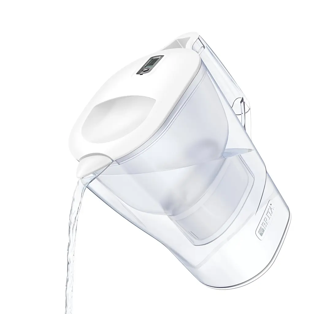 Фільтр-глечик Brita Aluna Memo MXPro з фільтр-картриджем 3 шт. білий 2.4 л (1053054) - фото 4