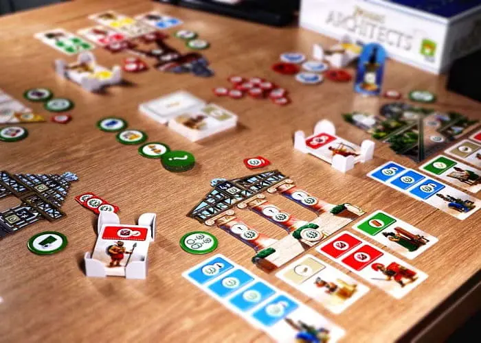 Настільна гра Repos Production 7 Чудес. Архітектори (7 Wonders: Architects) (франц.) + QR-код на укр. правила (ARC-FR01) - фото 11