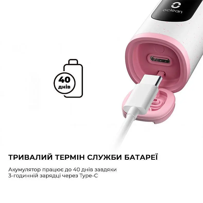 Электрическая зубная щетка Oclean X Lite Grey - фото 5