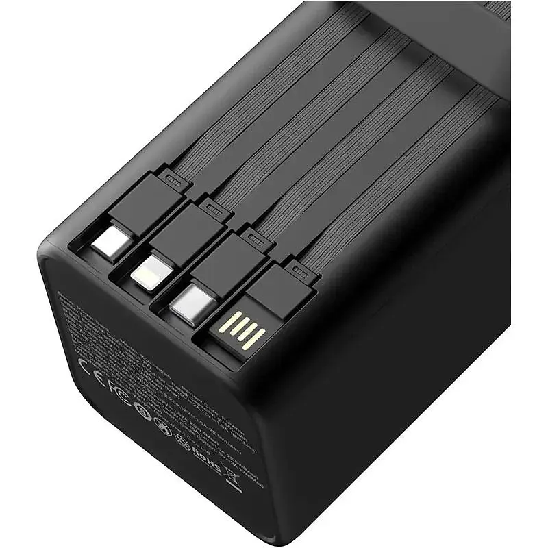 Зовнішній акумулятор XO PR286 50000mAh 22.5W Black (714810) [172655] - фото 3