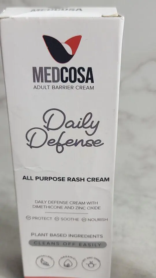 Оксидний крем органічний Бар'єрне нетримання сечі Medcosa Daily Defense Rash Adult ZInc - фото 5