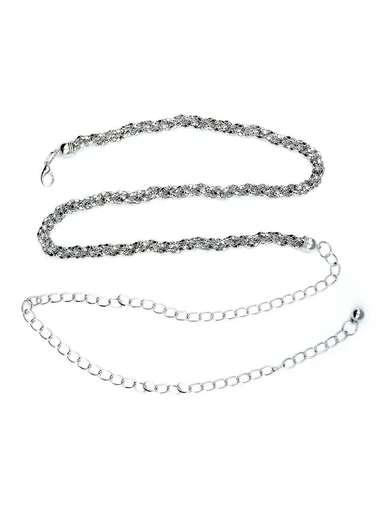 Пояс-ланцюг на талію 110 см Сріблястий lncg-kit-006 (lncg-kit-006) - фото 3