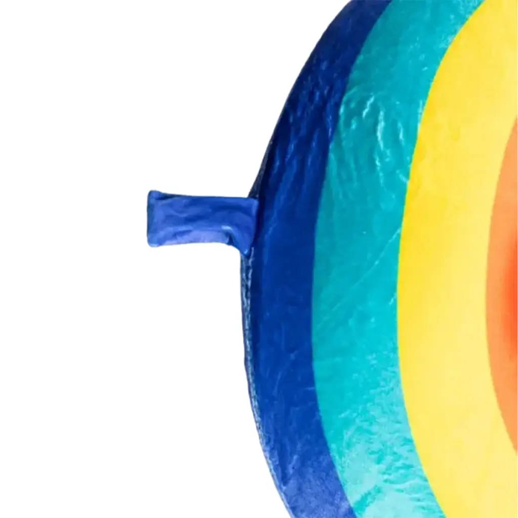 Подушка для шиї Yiwu Rainbow U-подібна Memory Foam 30х30 см синя - фото 4