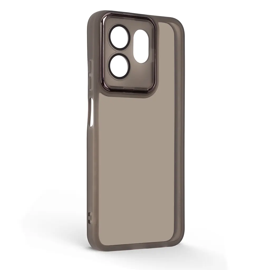 Защитный чехол для Infinix Hot 50i Smart 9, Shade, черный, TPU+PC, матовый, защита всего корпуса, панель-накладка, противоударный, с высокими бортами, амортизирует удары при падениях, ArmorStandart (ARM81009) - фото 2