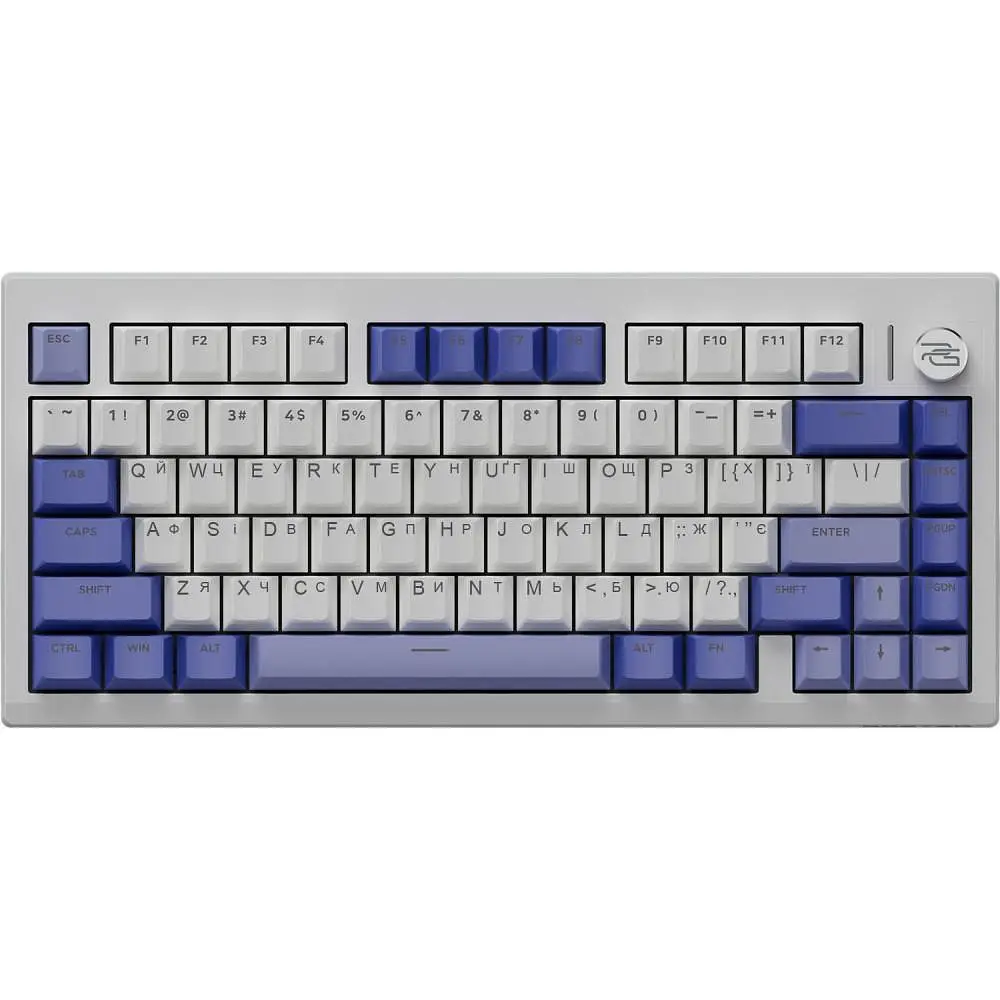 Клавіатура Proove Gaming Raster (Ukraine Layout) White/Purple (WKRS00022417) - фото 4