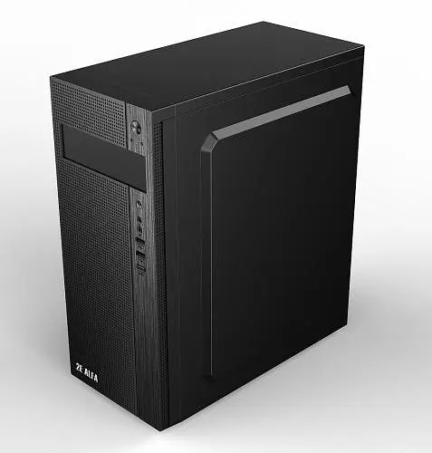 Корпус 2E ALFA Black, без БЖ, Mid Tower, для ATX / Micro ATX, 1хUSB 3.0, 2хUSB 2.0, 191x418x358 мм, 2.5 кг (2E-E185) - фото 3