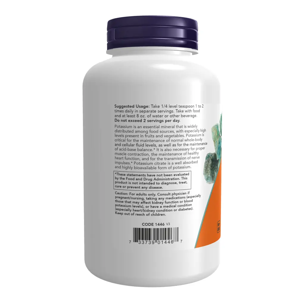 Вітаміни Potassium Citrate Powder - 12 oz - фото 3