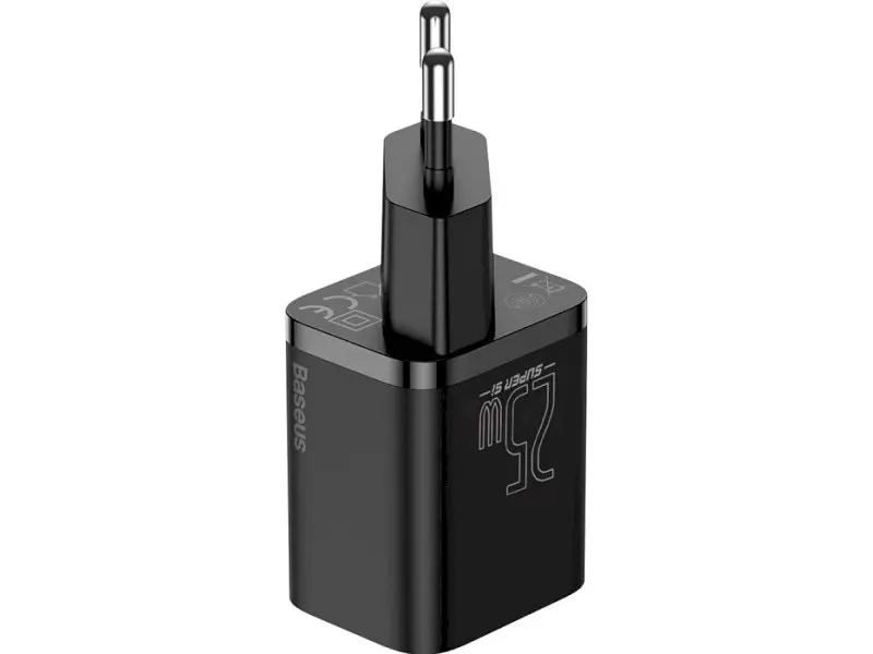 Мережевий зарядний пристрій BASEUS Super Silicone PD Charger 25 W + Type-C to Type-C (TZCCSUP-L01) - фото 3