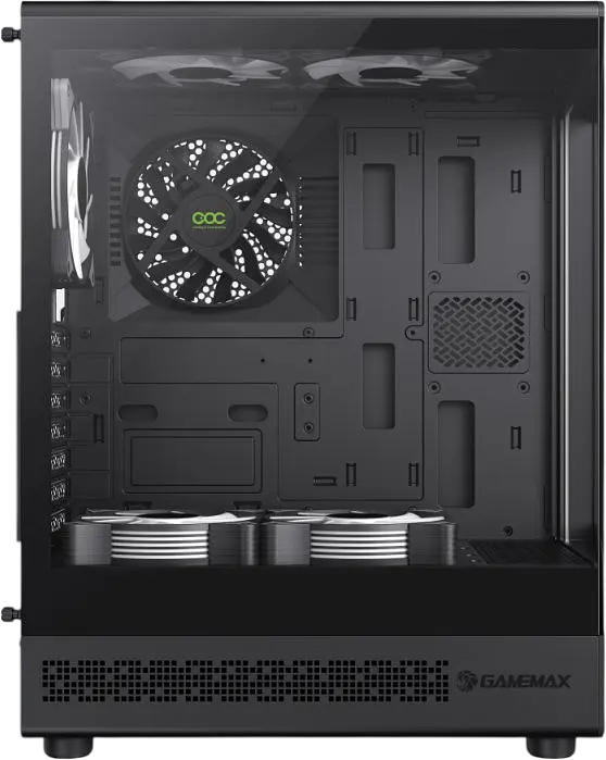 Корпус Gamemax Vista COC Black - фото 4