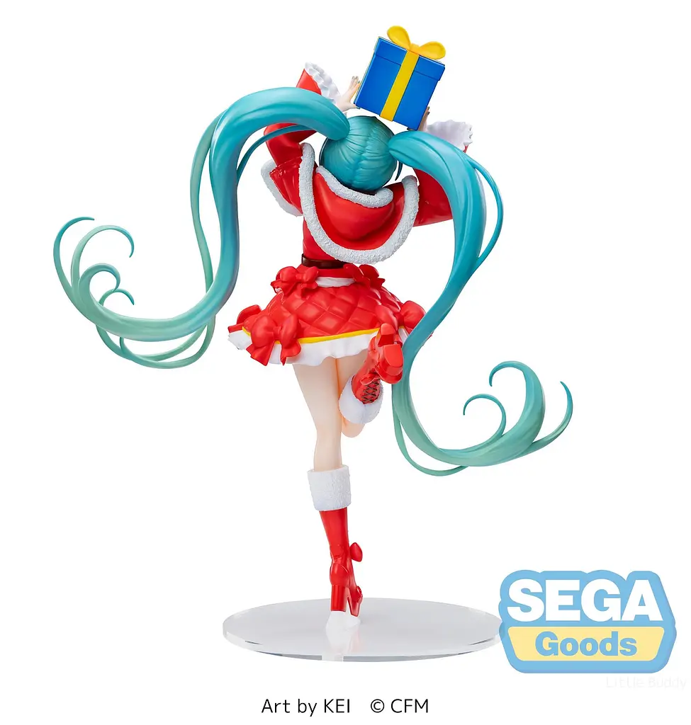 Коллекционная фигурка Sega Вокалоид Хацунэ Мику Vocaloid Hatsune Miku Christmas 2024 19 см S V HM C24 19 - фото 3