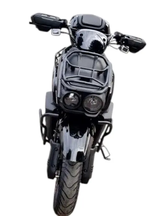 Электроскутер Двухместный Corso BlackFury (2800W, 72V/42Ah) Литий-железо-фосфатный аккумулятор Черный - фото 3