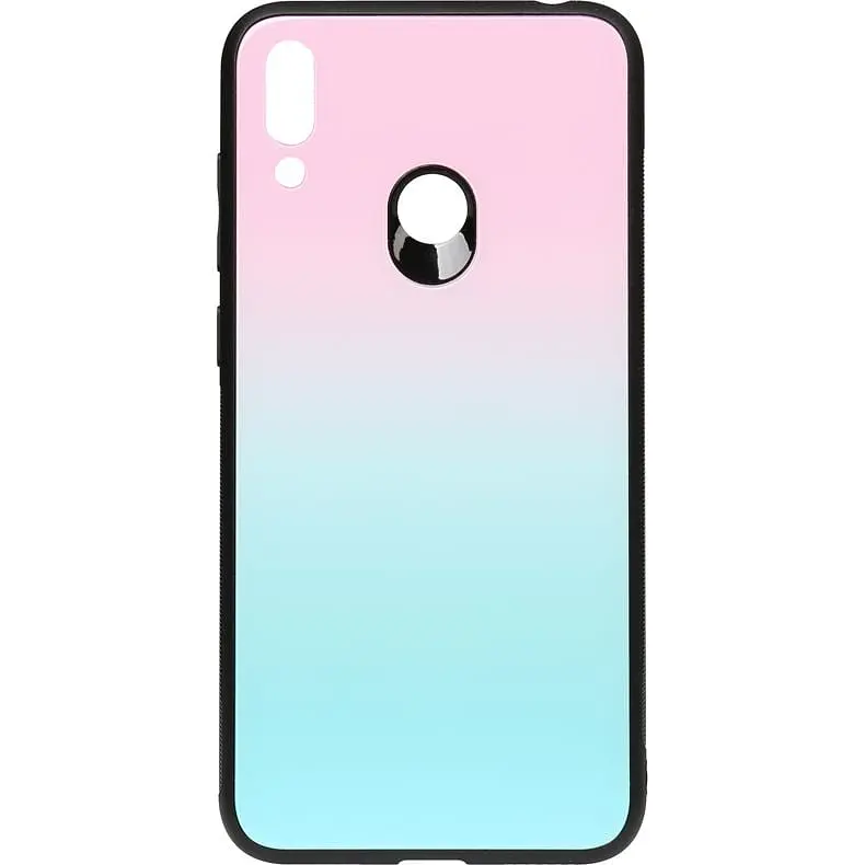 Чохол-накладка Toto Gradient Glass Case HuAwei Y7 2019 Turquoise - фото 2