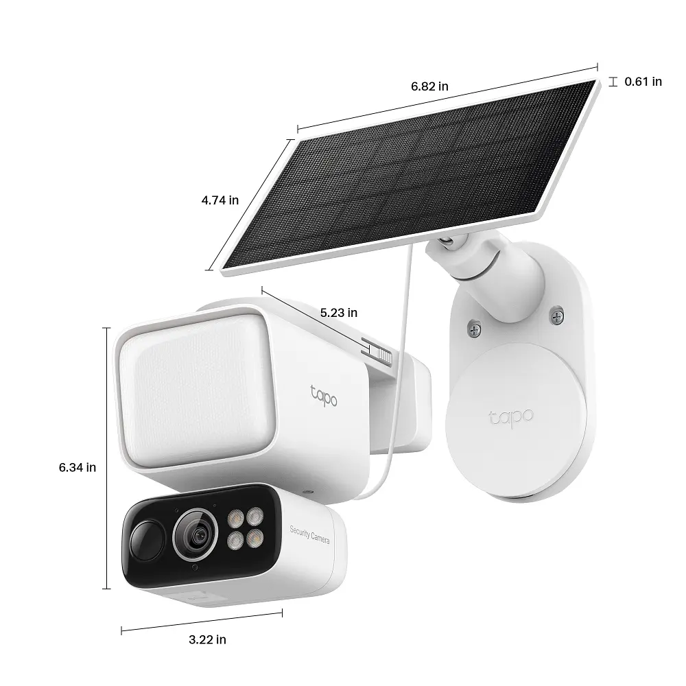 Комплект камери TP-Link розумної бездротової TAPO C615F KIT 2K QHD та сонячної панелі - фото 10