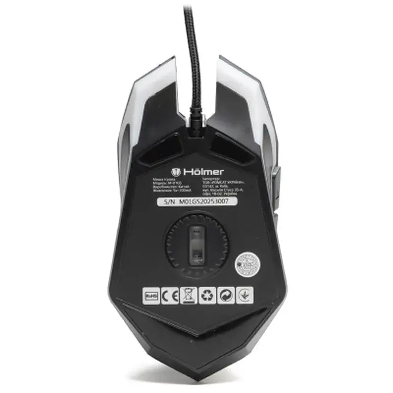 Мишка Hölmer M-01GS USB Black (M-01GS) - фото 10